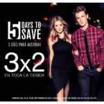 3x2 en toda la tienda boutiques Express