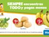 Uva $19.90, papa $9.90 y platano $5.90 en el martes de frescura Walmart