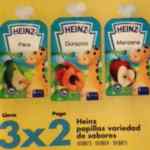3x2 en Ades y tambien en papillas Heinz en farmacias Benavides