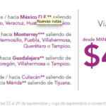 Nuevas rutas en Volaris desde $499 pesos