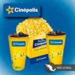 2 Entradas + palomitas + 2 refrescos en Cinépolis por $184 en Clickonero