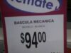BASCULA MECANICA