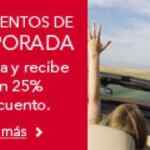 Renta de autos con hasta el 25% de descuento en Avis al pagar en prepago
