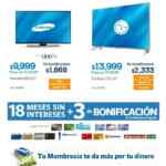 Sams Club tiene 18 meses sin intereses y 3 meses de bonificación pagando con Banamex, Bancomer y Banorte