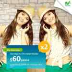 Hoy 22 de Octubre es Día Movistar 2x1 en recargas de tiempo aire desde $60