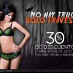 30% de descuento en prendas de color morado, verde y naranja en Vicky Form