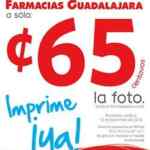 Impresión de fotos a 65¢ en Farmacias Guadalajara