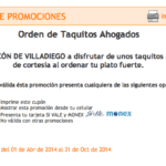 Recibe orden de Tacos Ahogados de El Rincón Villadiego en la compra de tu plato fuerte