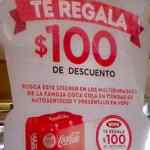 Cupón Coca-Cola regala $100 pesos de descuento en Vips