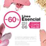 60% de descuento en la tienda en línea de Elf en esenciales sólo hoy con el cupón Ess-60