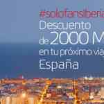 $2000 pesos de descuento en viajes de México a España por Iberia