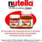 Envío gratis al comprar Nutella en superama.com