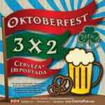 Cervezas internacionales al 3x2 en el Oktoberfest de Celtics Pub