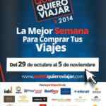 Outlet Quiero Viajar 2014 del 29 de octubre al 5 de noviembre tiene descuentos y meses sin intereses en vuelos y hoteles