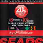 3x2 zapatos para hombre, mujer y niños en Sears