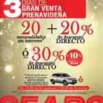 Venta Prenavideña Sears del 30 de octubre al 1 de noviembre con 20% de descuento y 20 meses sin intereses en toda la tienda