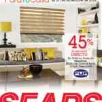 45% de descuento en persianas marca Fua en Sears