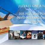 Cupón para 2 películas de regalo al hacer un envío internacional por DHL
