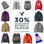 30% de descuento en American Eagle este fin de semana en su promo de Acción de Gracias
