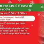 Clases de cocina navideña en la compra de $150 en productos Lyncott (DF)