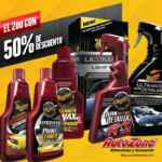 Productos Meguiars para auto llevate el segundo a mitad de precio en Autozone