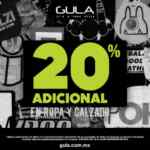 20% de descuento adicional en ropa y calzado en tiendas Gula este fin de semana