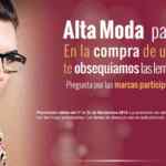 Lentes de visión sencilla gratis en la compra de un armazón en Ópticas Lux