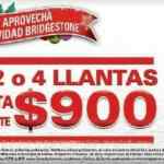 Pomoción Navidad Bridgestone compra llantas Bridgestone o Firestone y recibe monederos electrónicos
