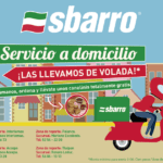 Canelinis gratis al pedir servicio a domicilio en Sbarro