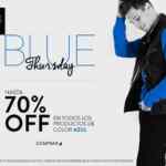 Dafiti Blue Thursday hoy jueves hasta 70% de descuento en productos azules