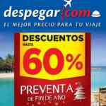 Preventa de fin de año Despegar.com con hasta 60% de descuento y meses sin intereses