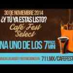 Café Fest Select en 7 Eleven el próximo 30 de noviembre. Llena el contenedor que quieras de café y paga sólo lo de un vaso