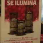Set de porta velas de regalo en la compra de $2,700 en perfumes y cosmeticos