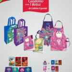 Promoción San Rafael: Canjea gratis mandil, cuaderno o bolsa al comprar empaques edición especial