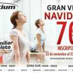 Gran Venta Navideña Sportium con 70% de descuento en inscripción