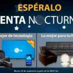Venta Nocturna Walmart.com.mx martes 25 de noviembre a las 00:01