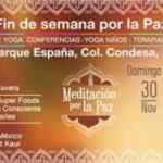 Festival Yoga en tu Barrio en la Condesa hoy domingo 30