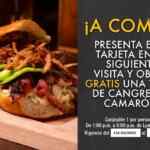 Cupón gratis para una torta de cangrejo y camarón en la Cervecería de Barrio