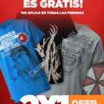 2x1 en prendas de videojuegos Musterbrand en la Atomix Shop