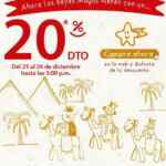 20% de descuento en toda la tienda en línea de Imaginarium sólo el 25 y 26 de diciembre