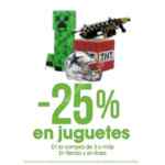 25% de descuento en la compra de 3 juguetes o más en Blockbuster