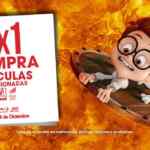 2x1 en películas de 20th Century Fox y Sony Pictures en Blockbuster