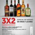 3x2 vinos y licores en Vinoteca en su especial de Navidad
