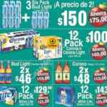 Promociones cerveza en 7-Eleven: Caguamón Corona 2x$48 · 12 pack Corona a $100 · 3 six de Bud Light a $150