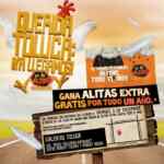 Alitas gratis por 1 año a los primeros 200 que lleguen a la apertura de Las Alitas Galerías Toluca