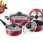 Batería de cocina Vasconia de 7 piezas a $399 en Cuponatic