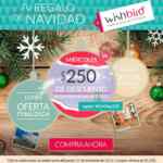 Cupón de $250 de descuento en compras de $1500 en la tienda de regalos originales Wishbird México