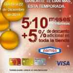 Famsa y Banorte dan 5% de descuento adicional en toda la tienda y 5 y 10 meses sin intereses