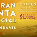 Hoy 6 de diciembre es la Gran Venta Especial Andares con descuentos y meses sin intereses en todas las tiendas!