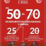 En Home Store todo lo de Navidad tiene del 50% al 70% de descuento y 20% en electrodomésticos